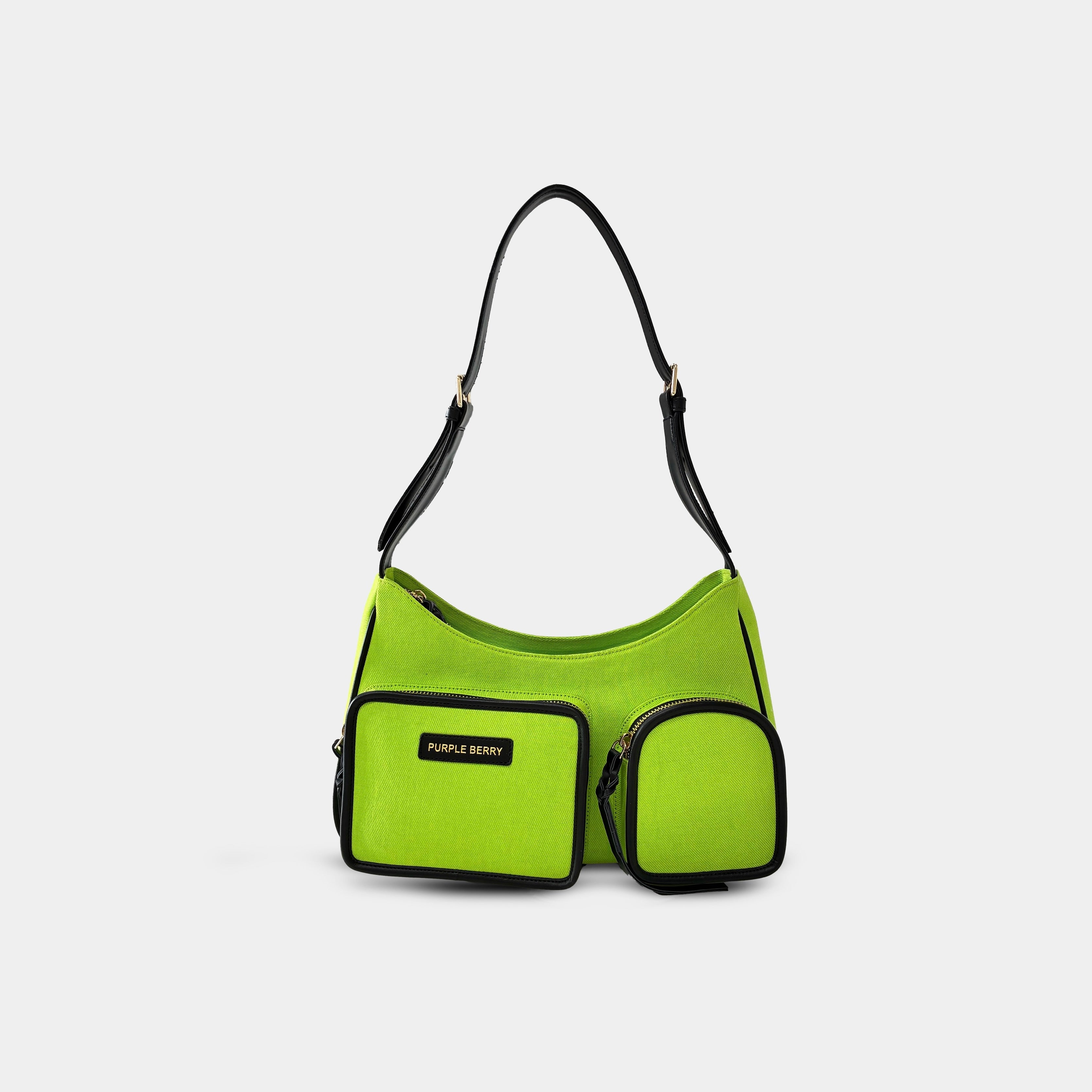 Ambe Denim Shoulder Bag