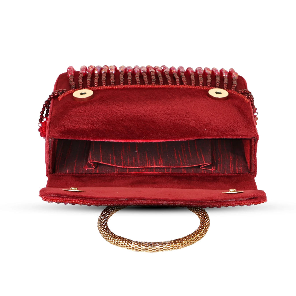 Novia Embroidered Clutch