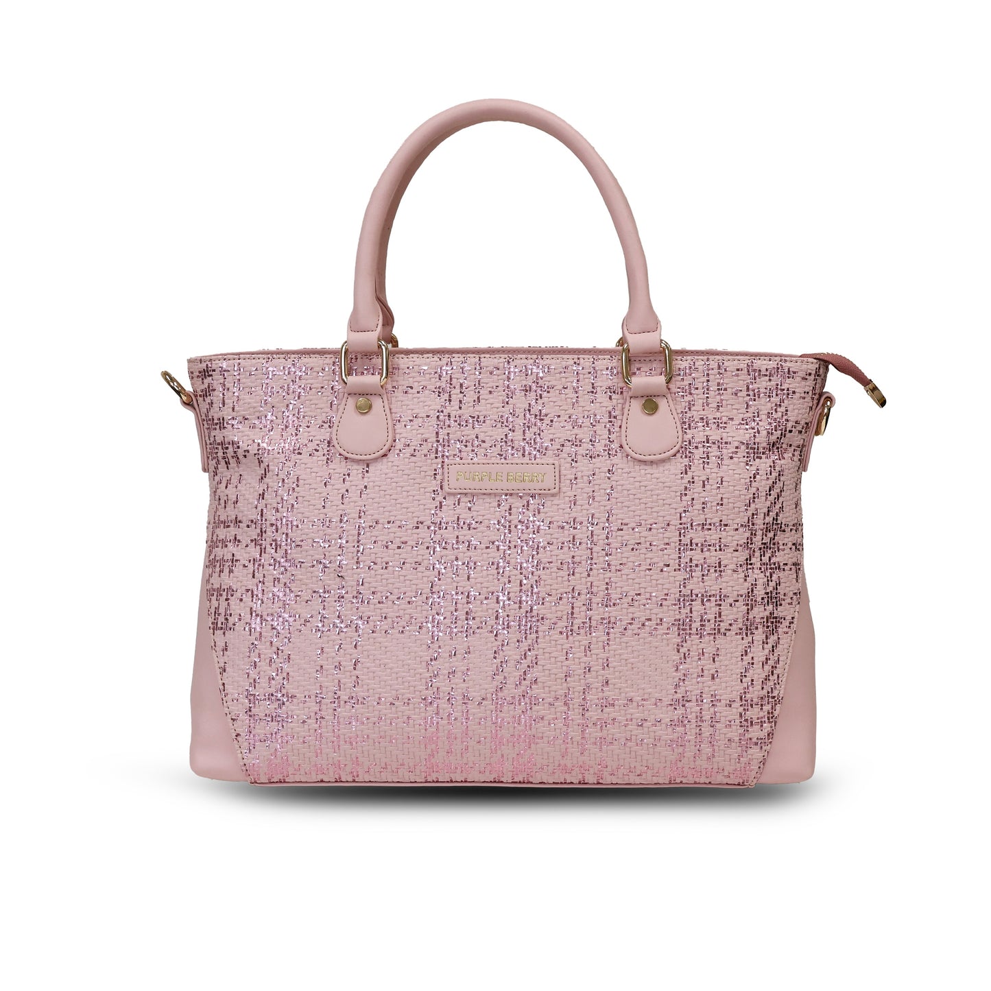 Vienna Tweed handbag - Pink
