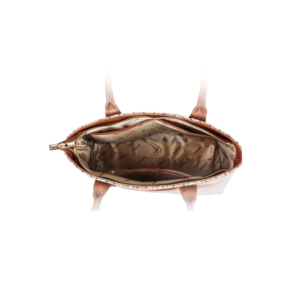 Grid Pattern Luxury Handbag