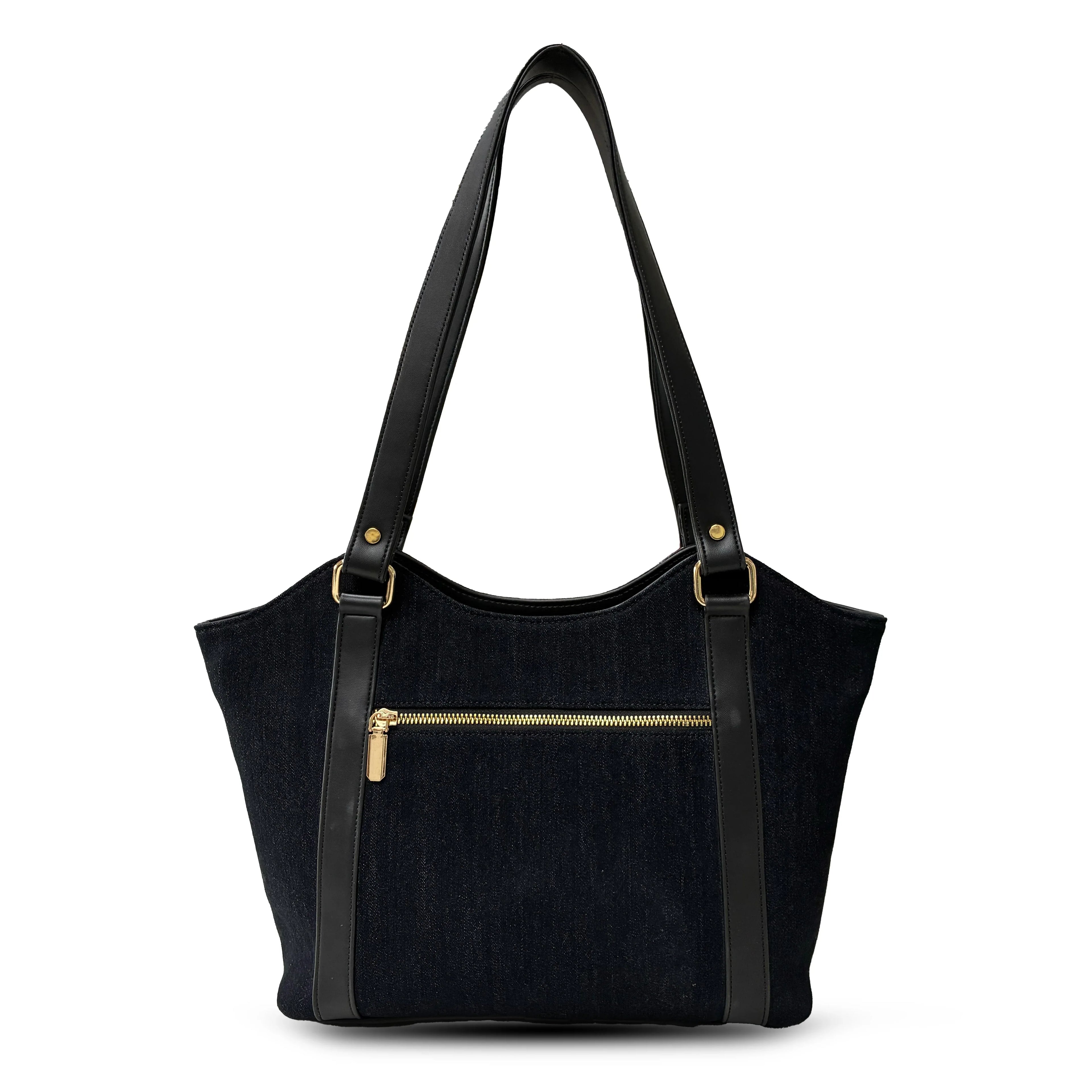 Regal iconic denim handbag