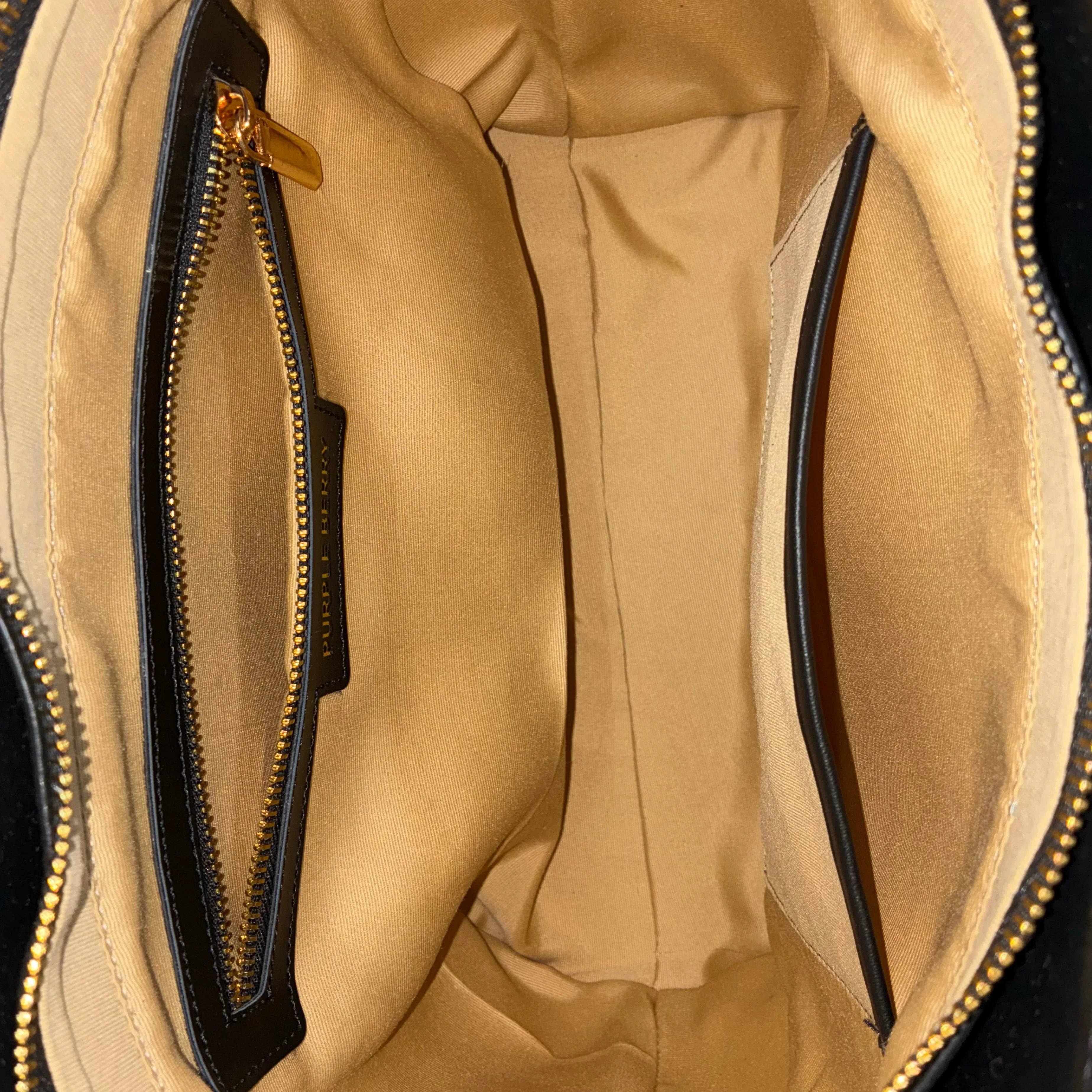 Regal iconic denim handbag