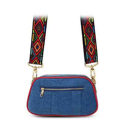 Zafira denim sling - Blue