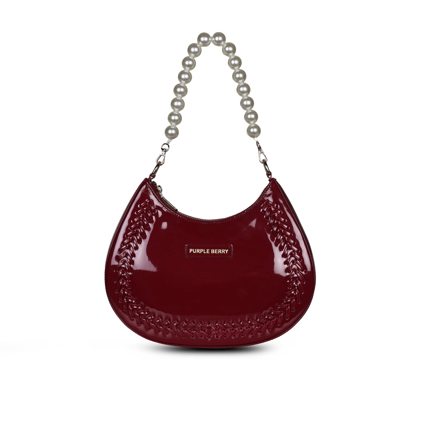 Saul Saddle bag | Shoulder bag - Cherry