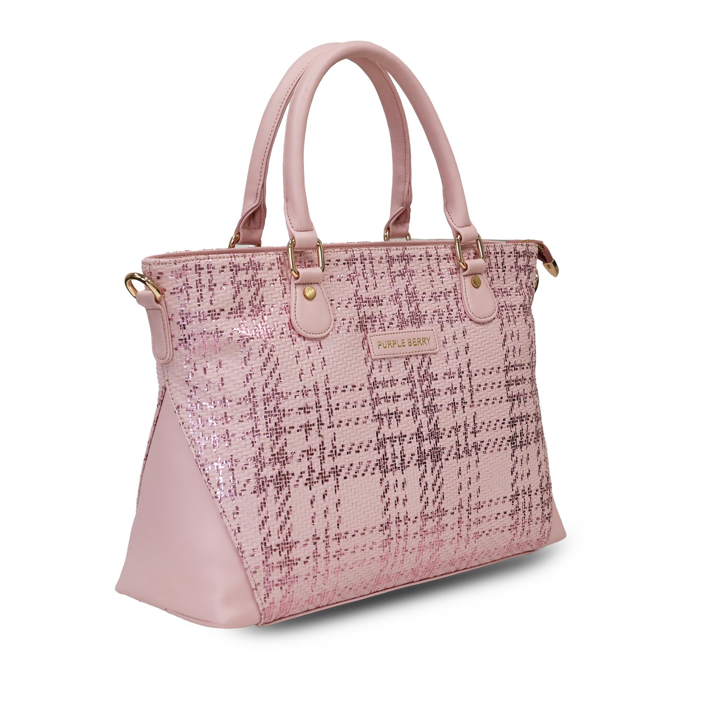Vienna Tweed handbag - Pink