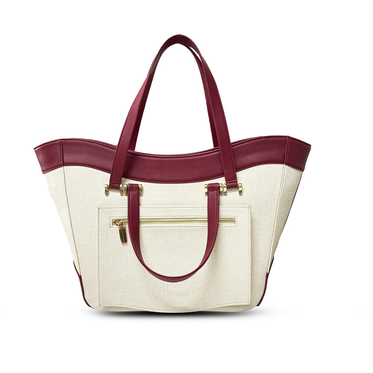 Azure Signature Tote | Burgundy