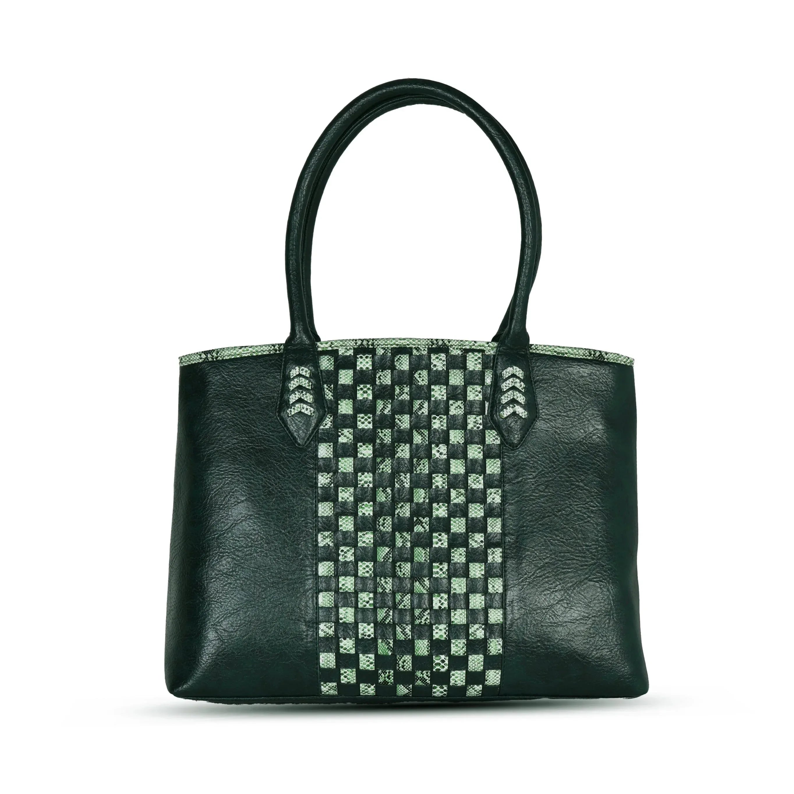 Grid Pattern Luxury Handbag