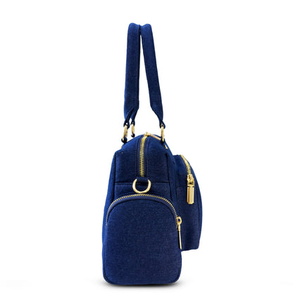 Frida Denim Sling Bag | Handbag - Blue