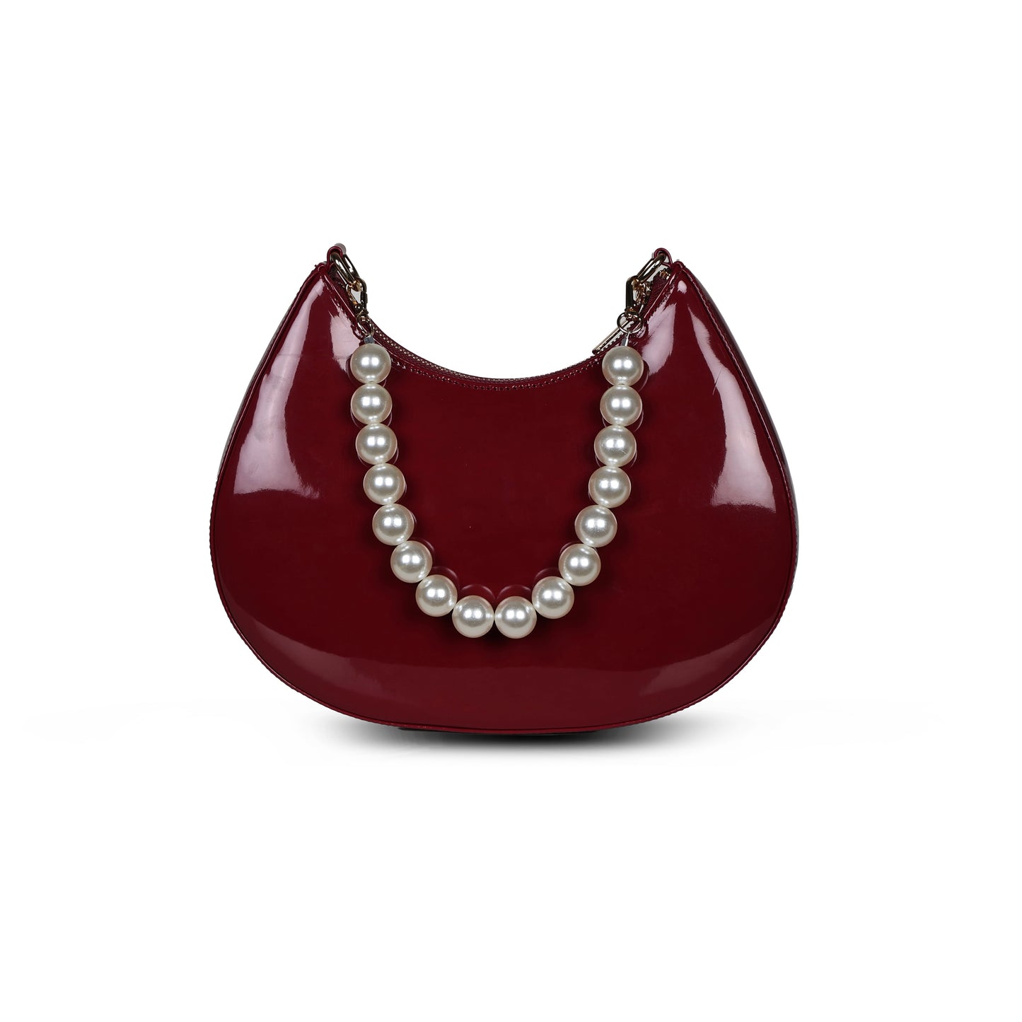 Saul Saddle bag | Shoulder bag - Cherry