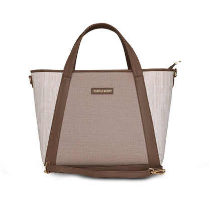 Lexie Tote Bag - Mocha Mousse