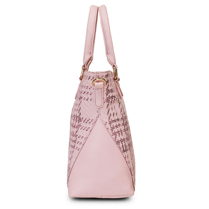 Vienna Tweed handbag - Pink