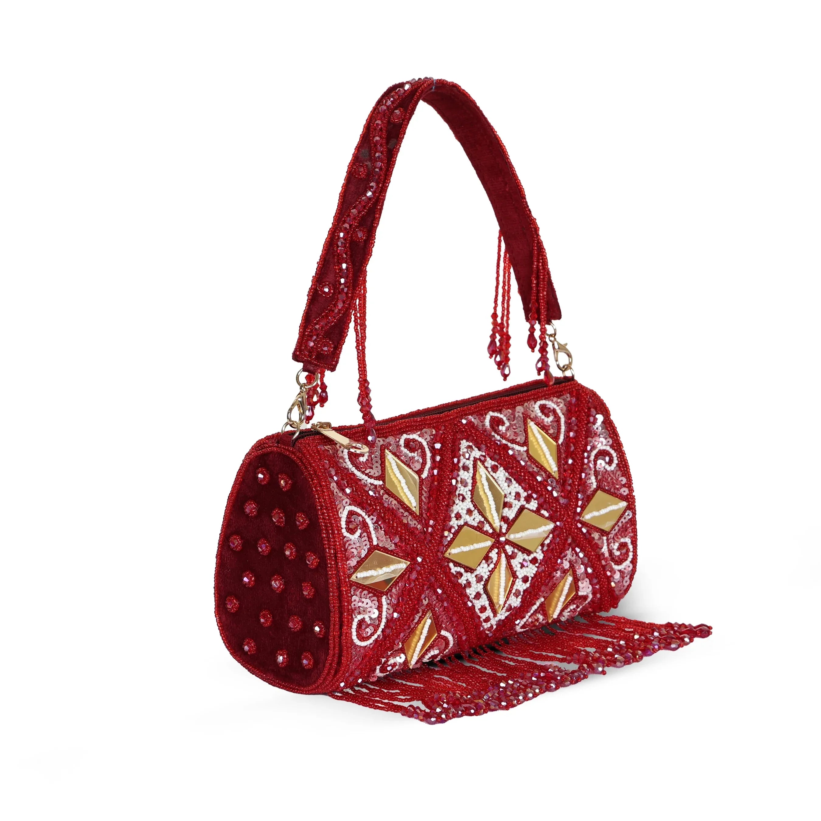 Nermin Embroidered Clutch Bag