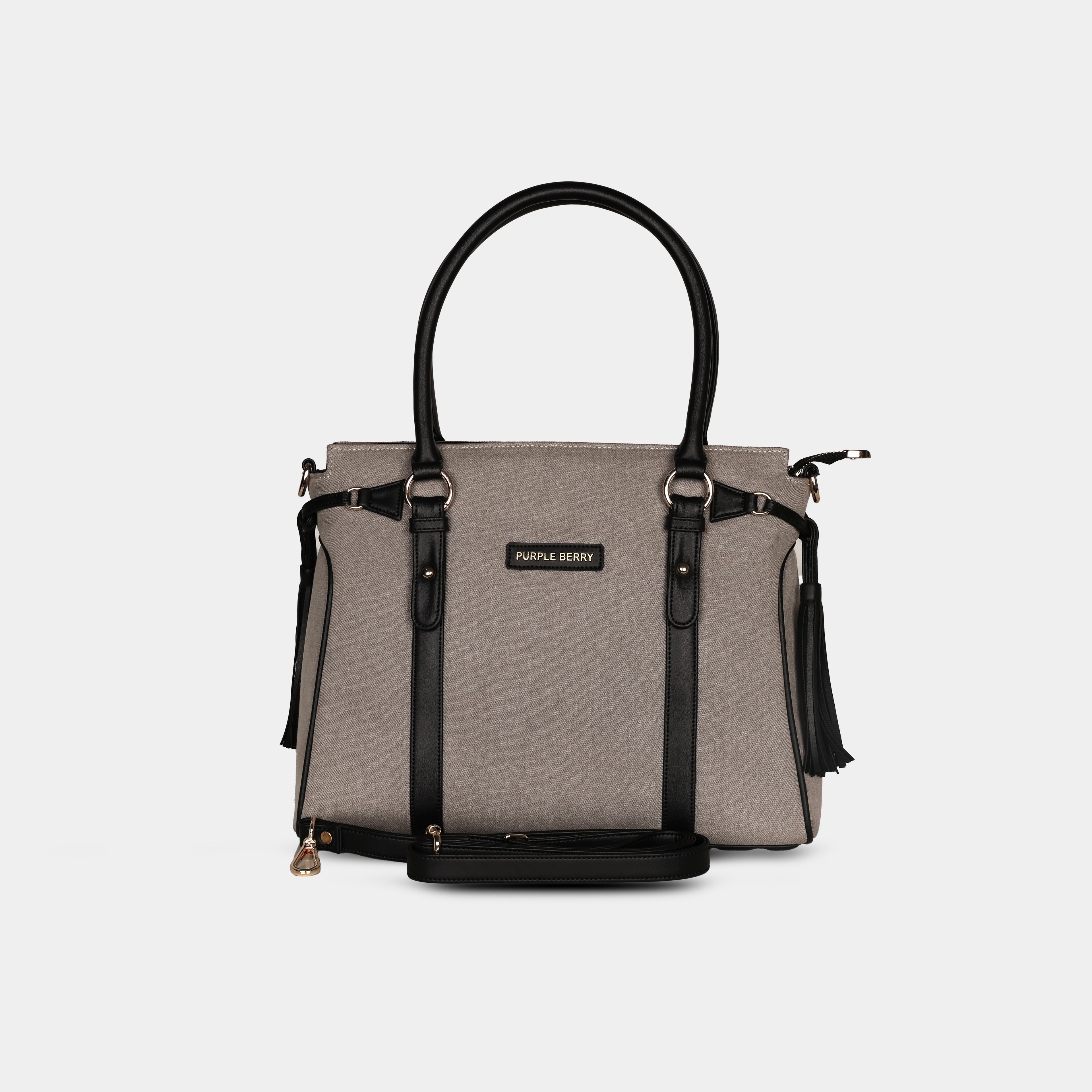 Tassel Denim Handbag