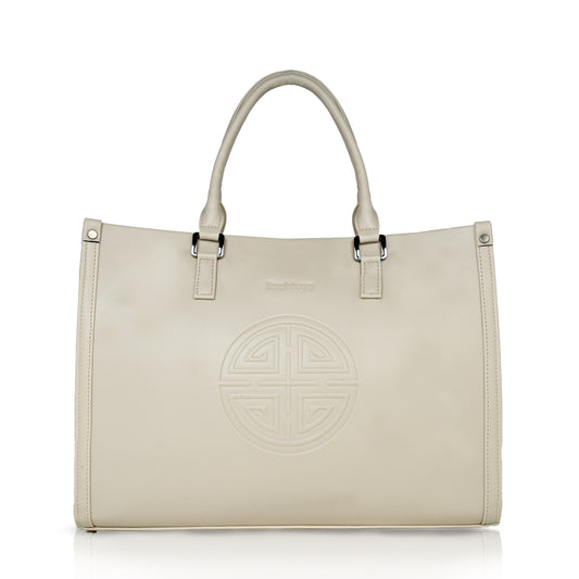 Antheia Office Tote Bag Summer Creamy