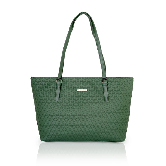 Iris Tote Bag Hunter Green