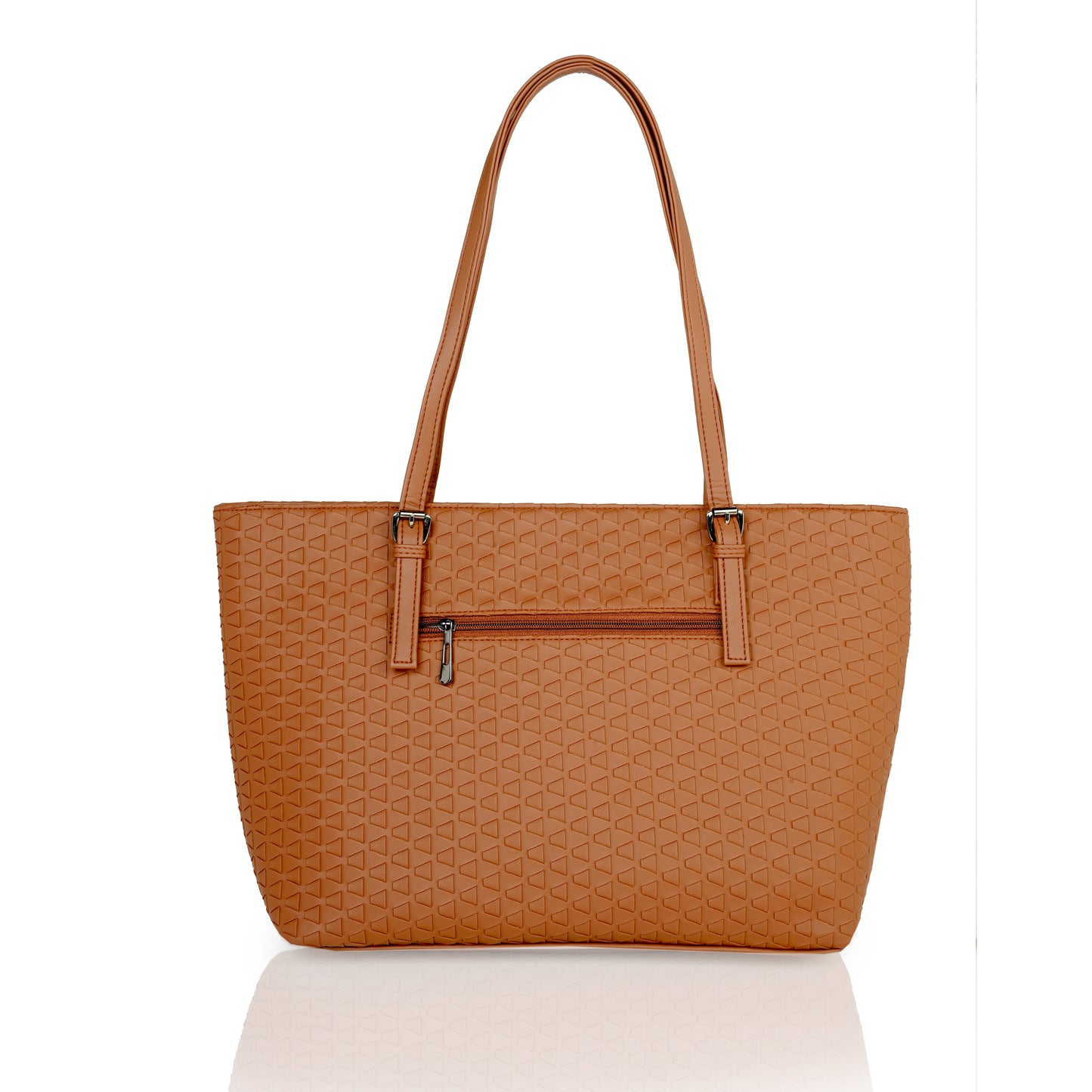 Iris Tote Bag Caramal Brown