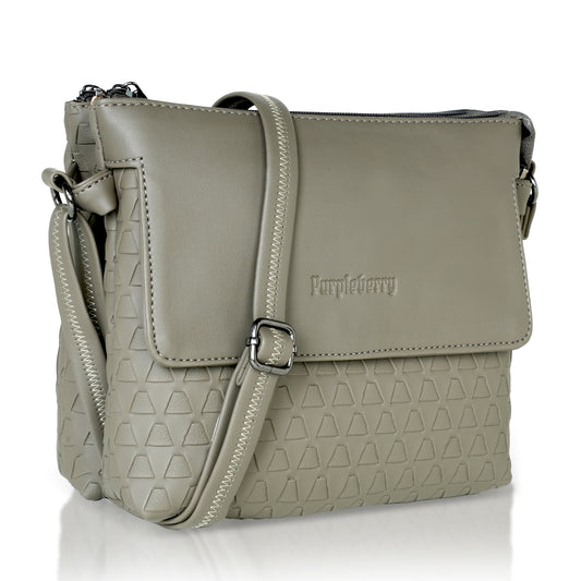 Oliver Sling Bag Asthetic Grey