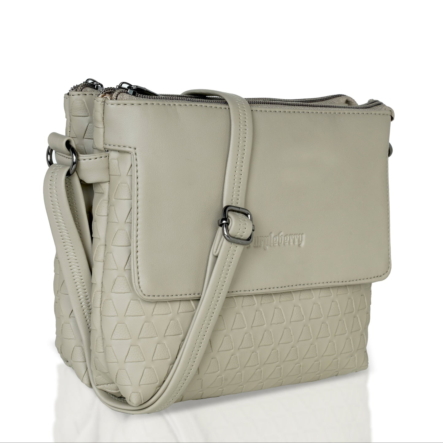 Oliver Sling Bag Pearl White