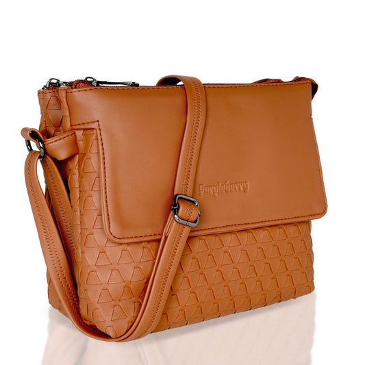 Oliver Sling Bag Caramal Brown