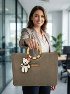 Dima Denim Office Tote