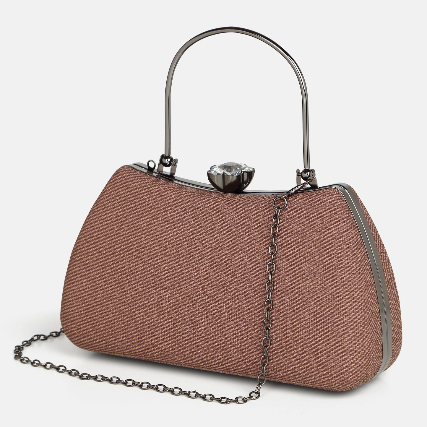 Bella Cozy Brown Clutch