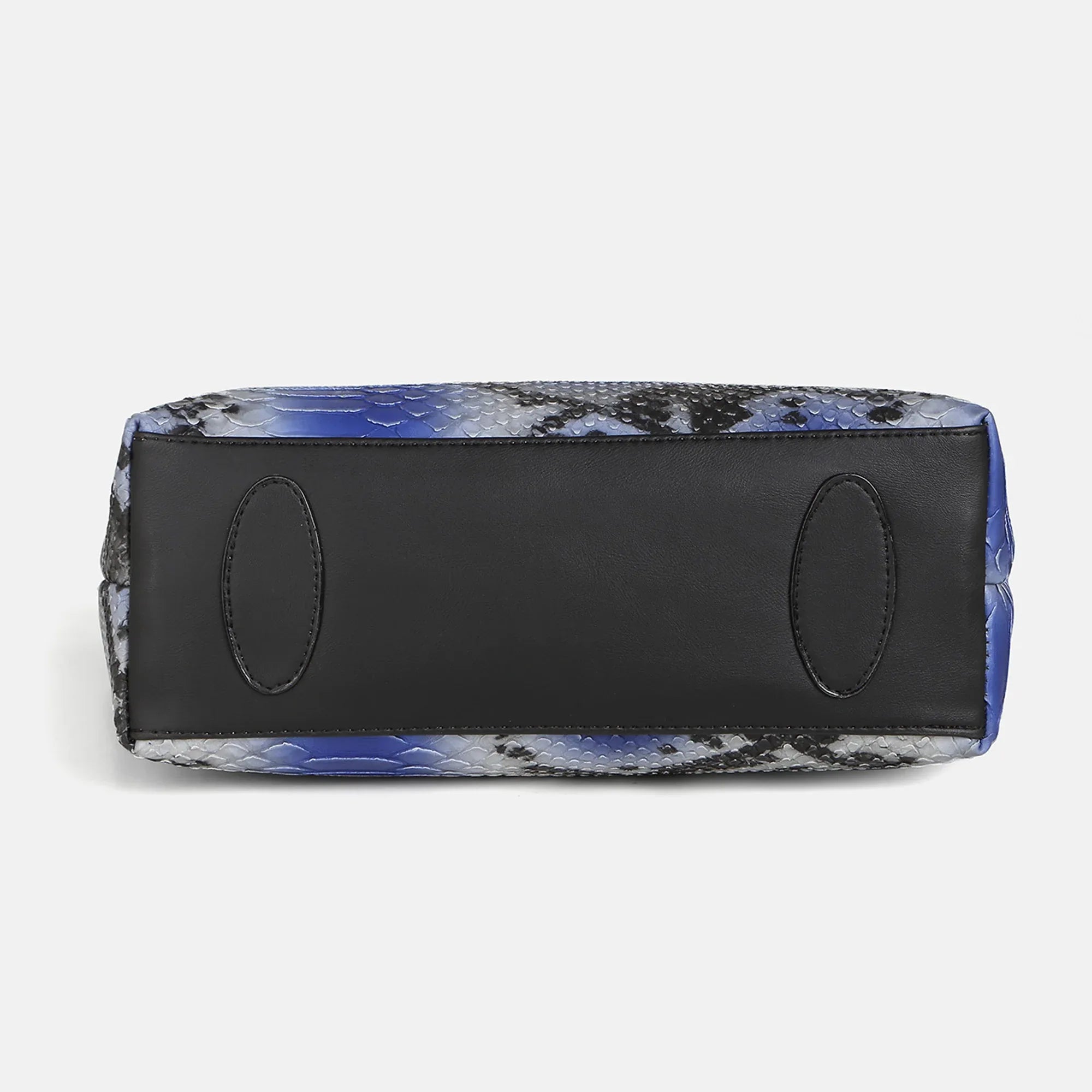 Raffia Snake Printed Luxury Handbag