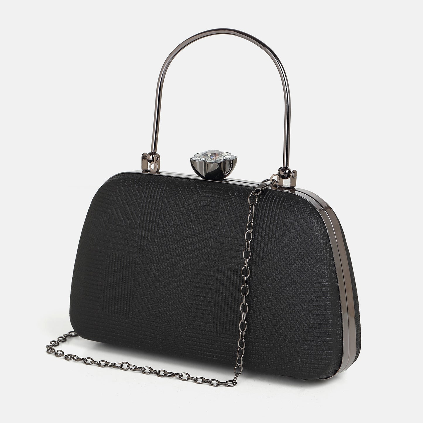 Kara Black Mist Clutch