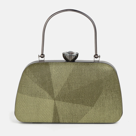 Kara Moss Green clutch