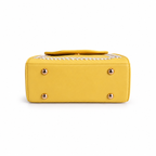 Riva Cross-Stitch Sling Bag – Yellow