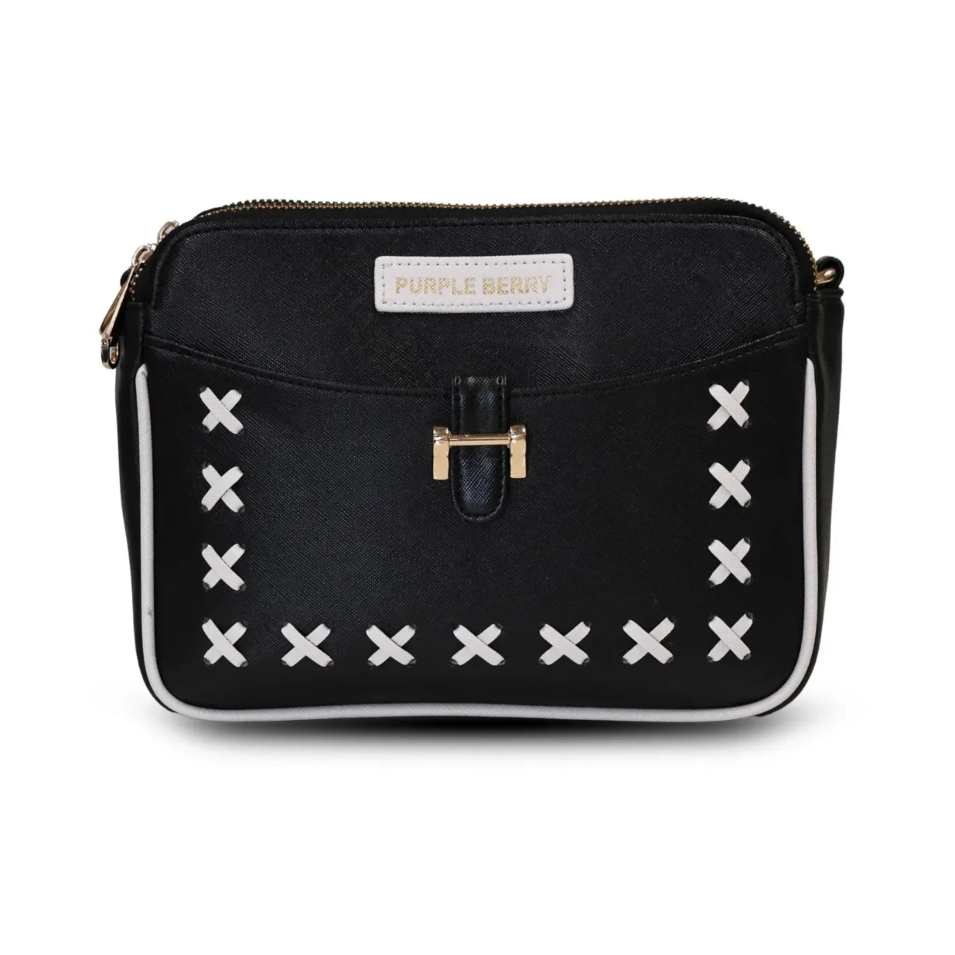 Ariana Cross Stitch Sling Bag