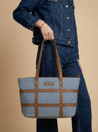 Harper Denim Handbag