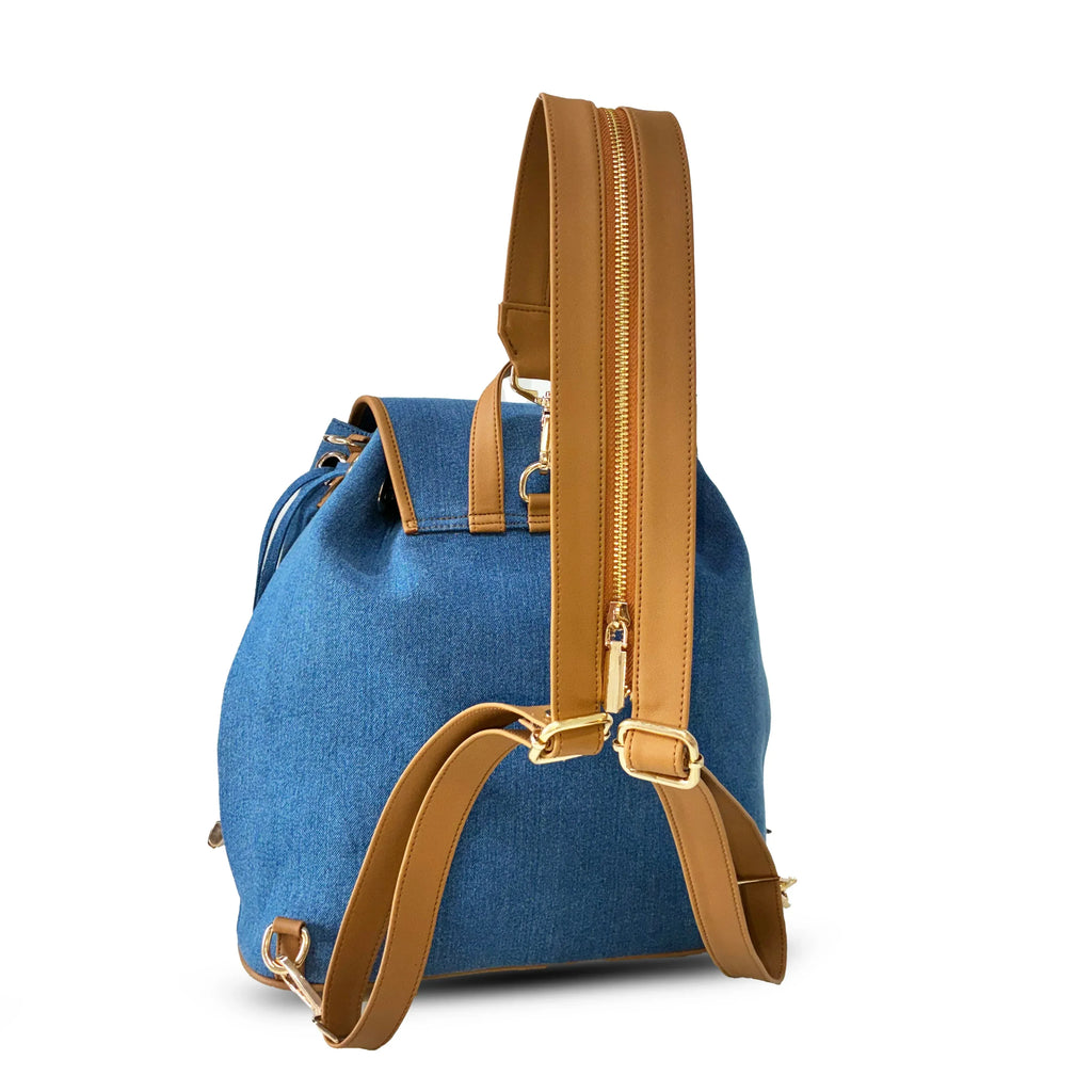 Charmi Denim Backpack