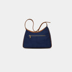 Nitya Denim indigo light blue Shoulder bag back view