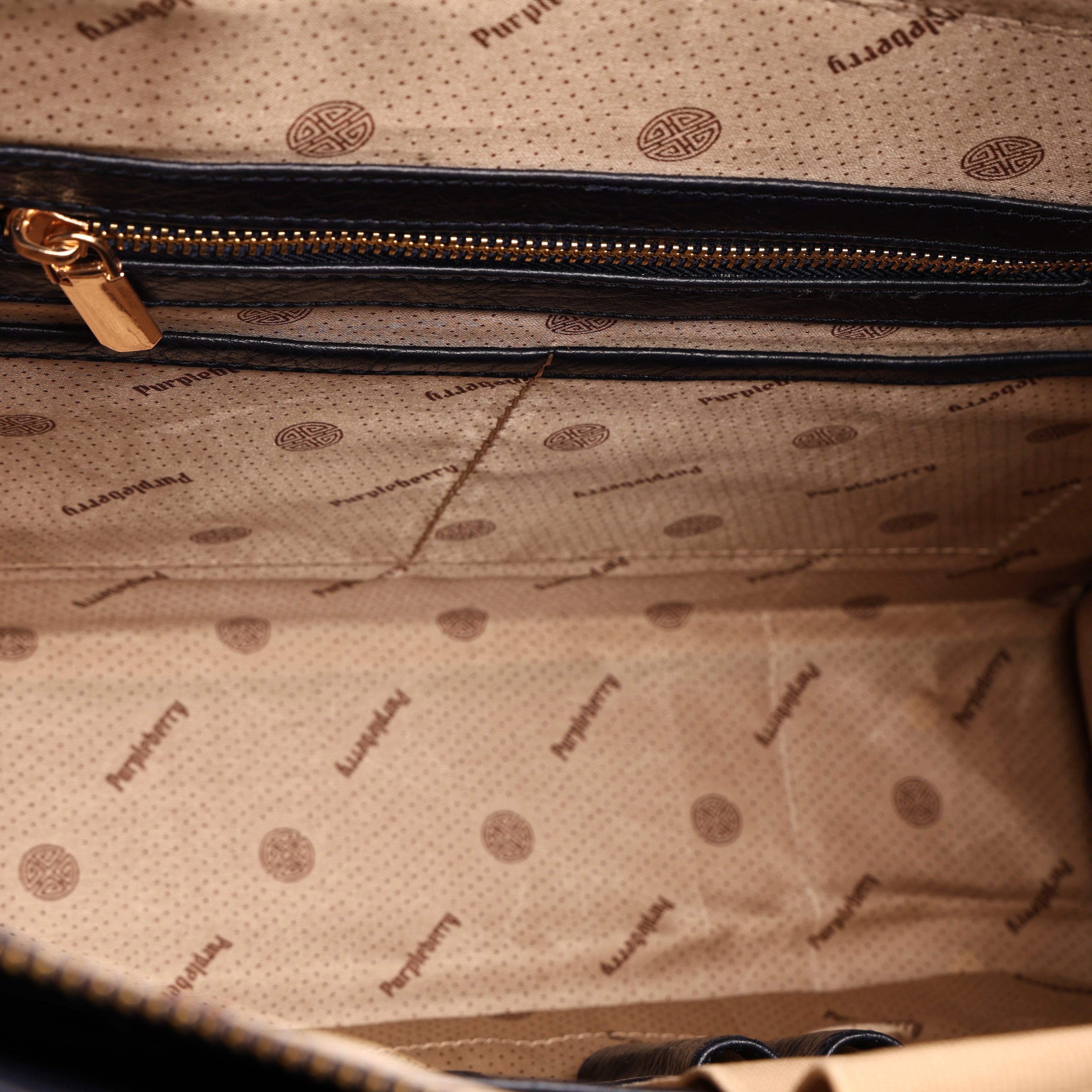 Card holder slots inside work bag