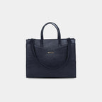 Green Anie office tote bag for women in vegan leather