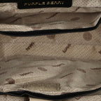 Interior view of black Lexie Office Tote showing zipper pocket and lining