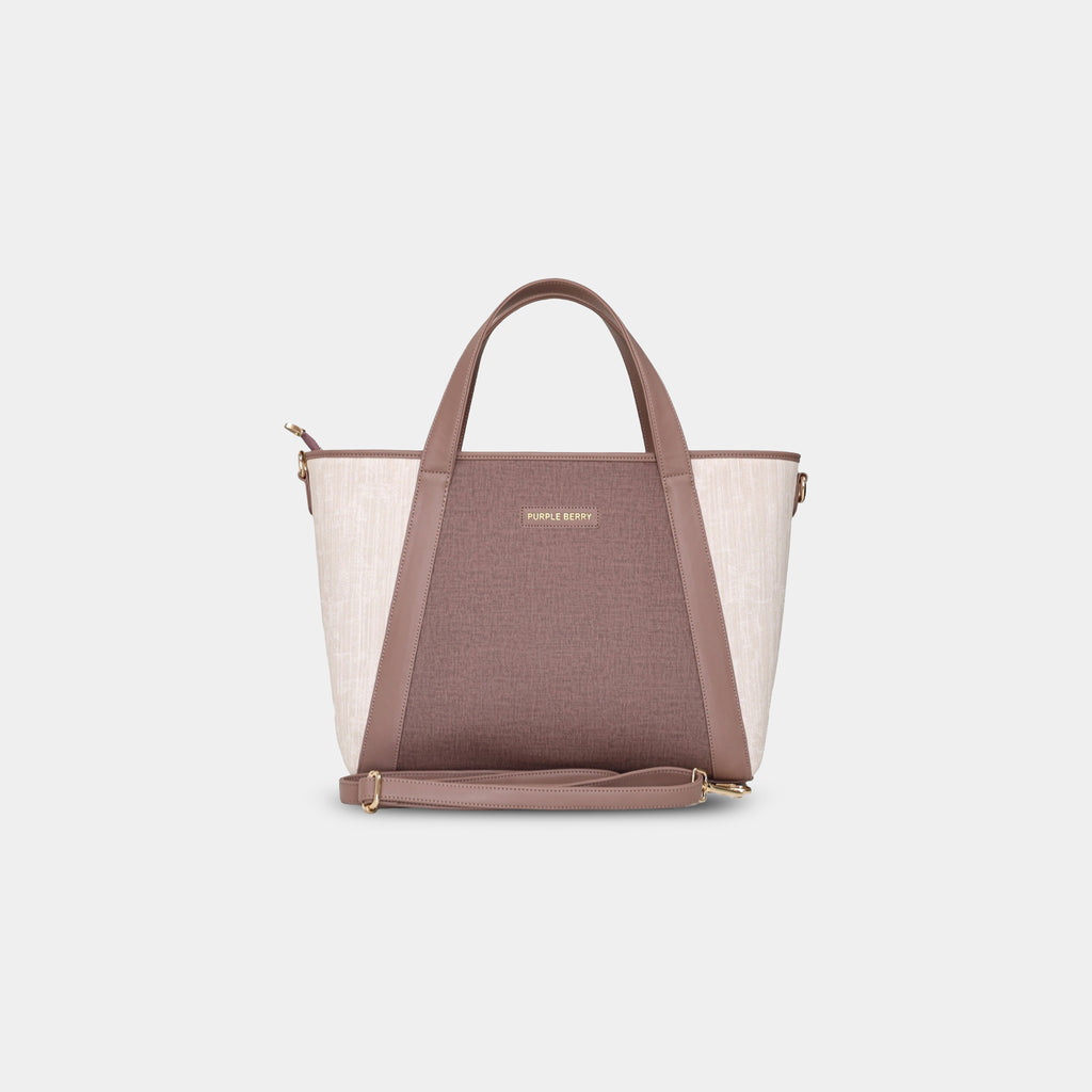 Grape Lexie Office Tote bag isolated on light background