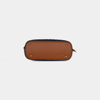 Bottom view of blue star pattern with vegan leather strap